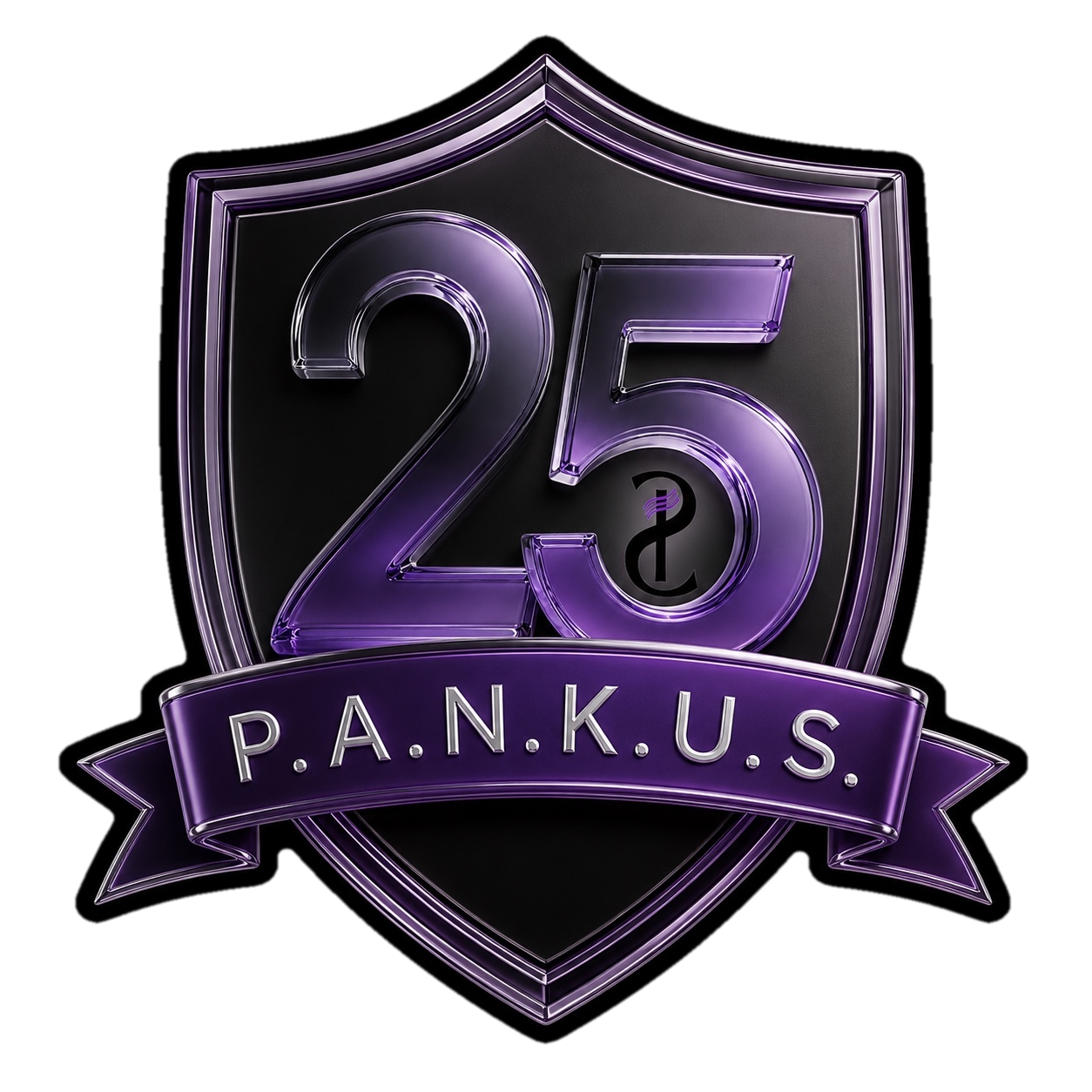 P.A.N.K.U.S. 25-Year logo